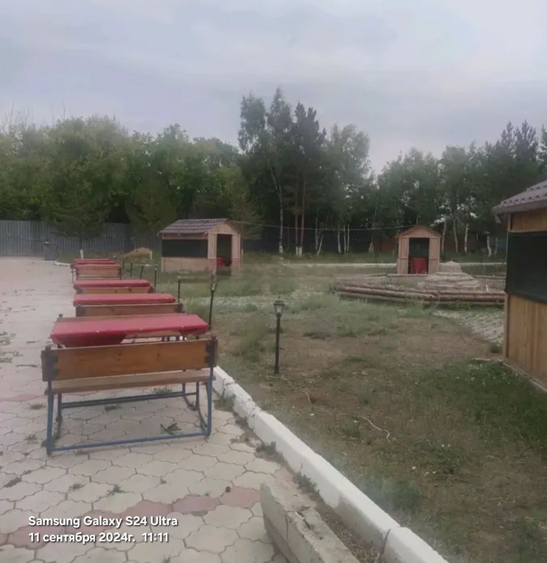 Кафе на Берегу Самаркандского водохранилища