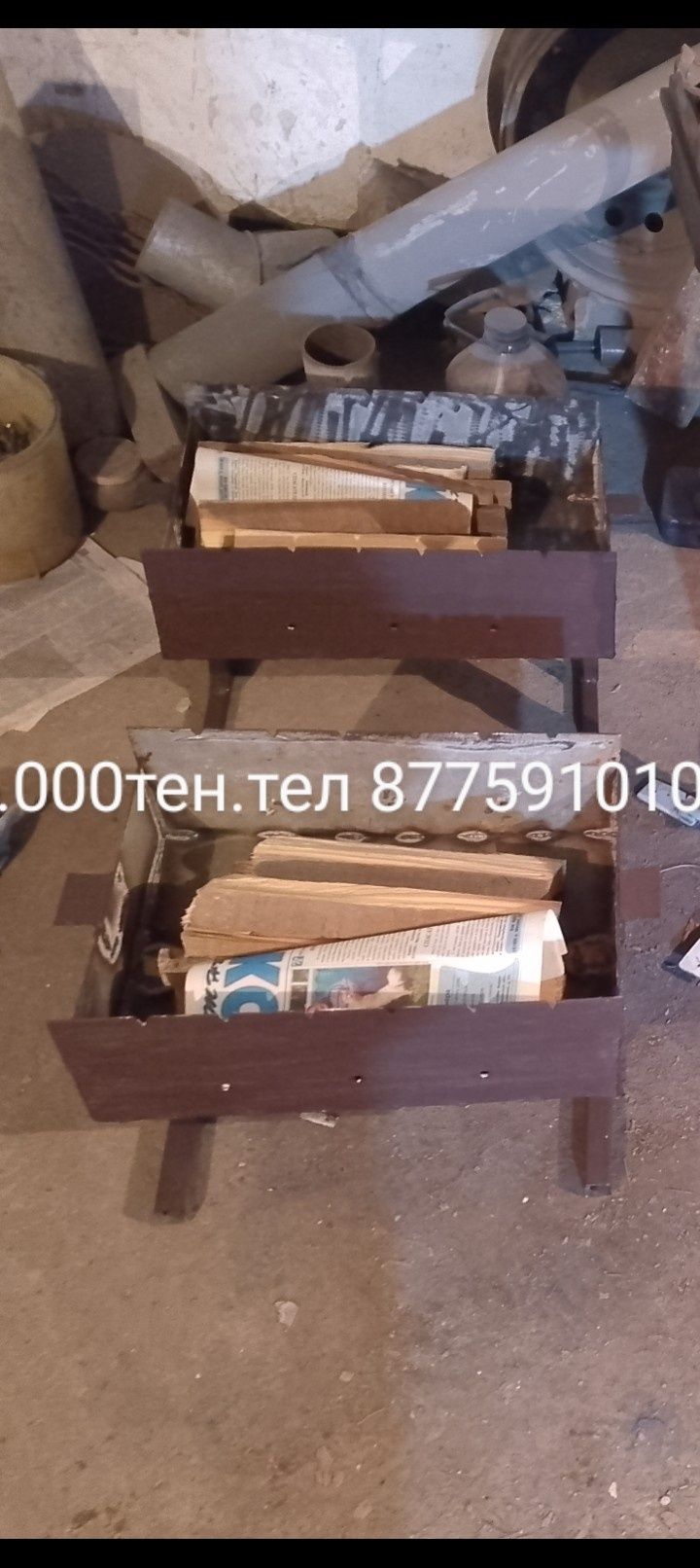 Мангал. Печка новая метал4мм