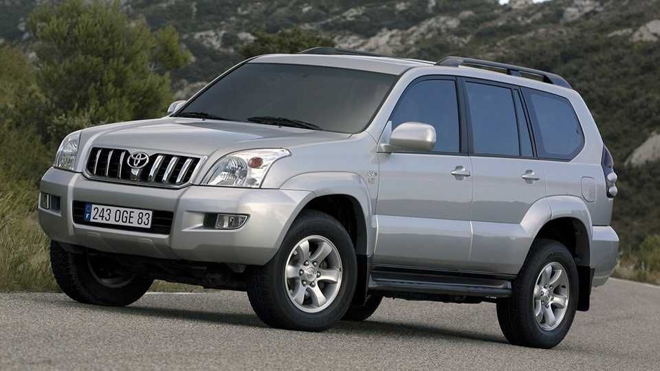Накладка на задний крыло на Toyota LCR Prado 120/Тойота Прадо 120