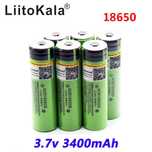 Li-Ion Литиевый аккумулятор LiitoKala  3400 мАч, 18650