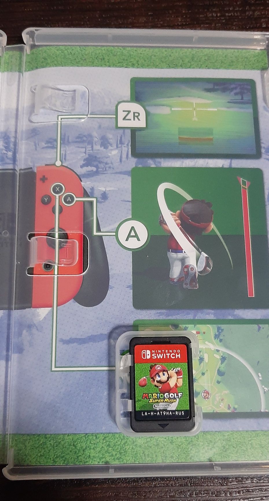 Игра для  Nintendo Switch- Mario Golf: Super Rush