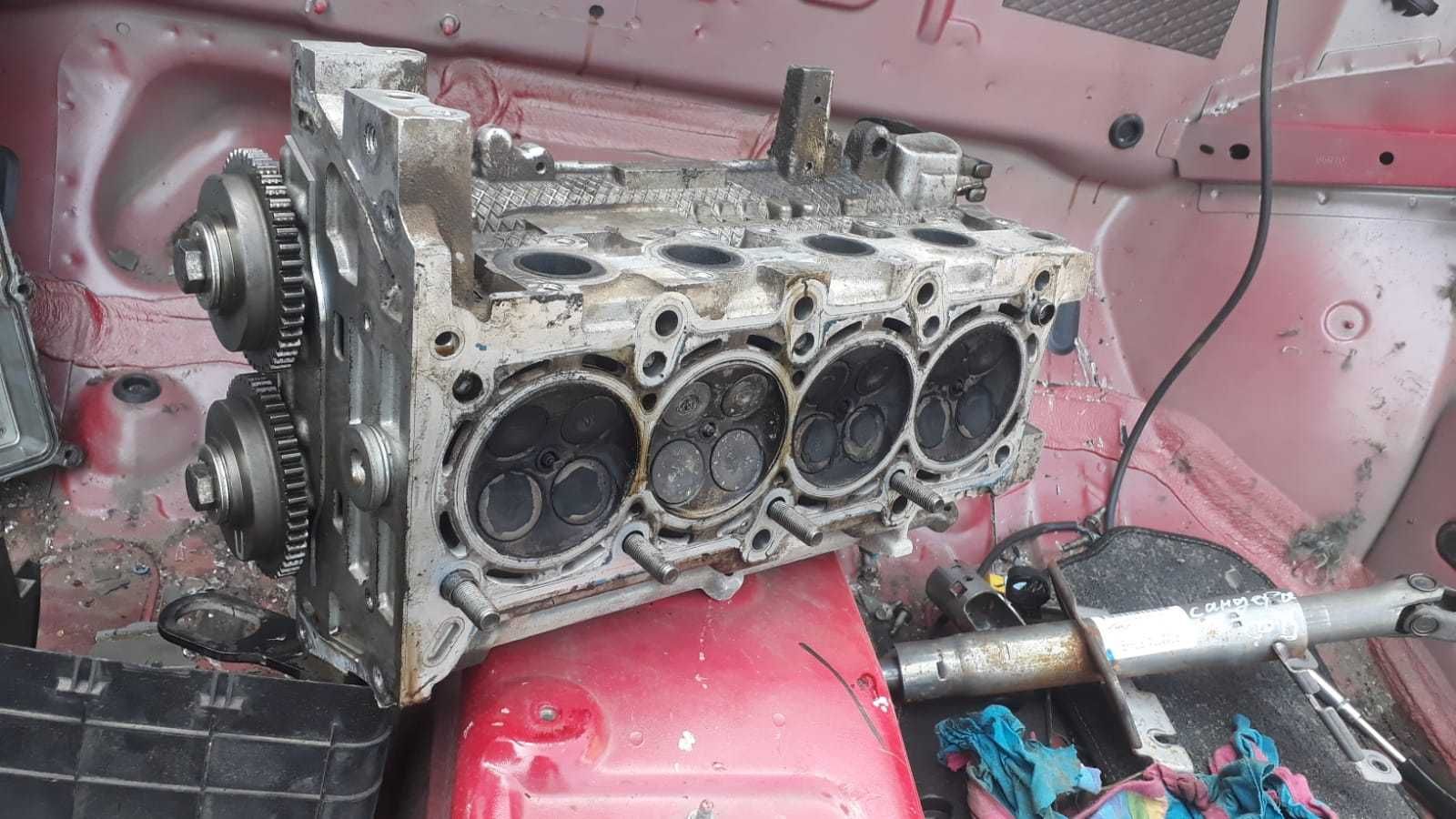 Головка блока ГБЦ Коленвал Блок Шатуны Кобальт Равон р3 Шевроле Нексия