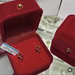 Продам детские серьги италия 585проба