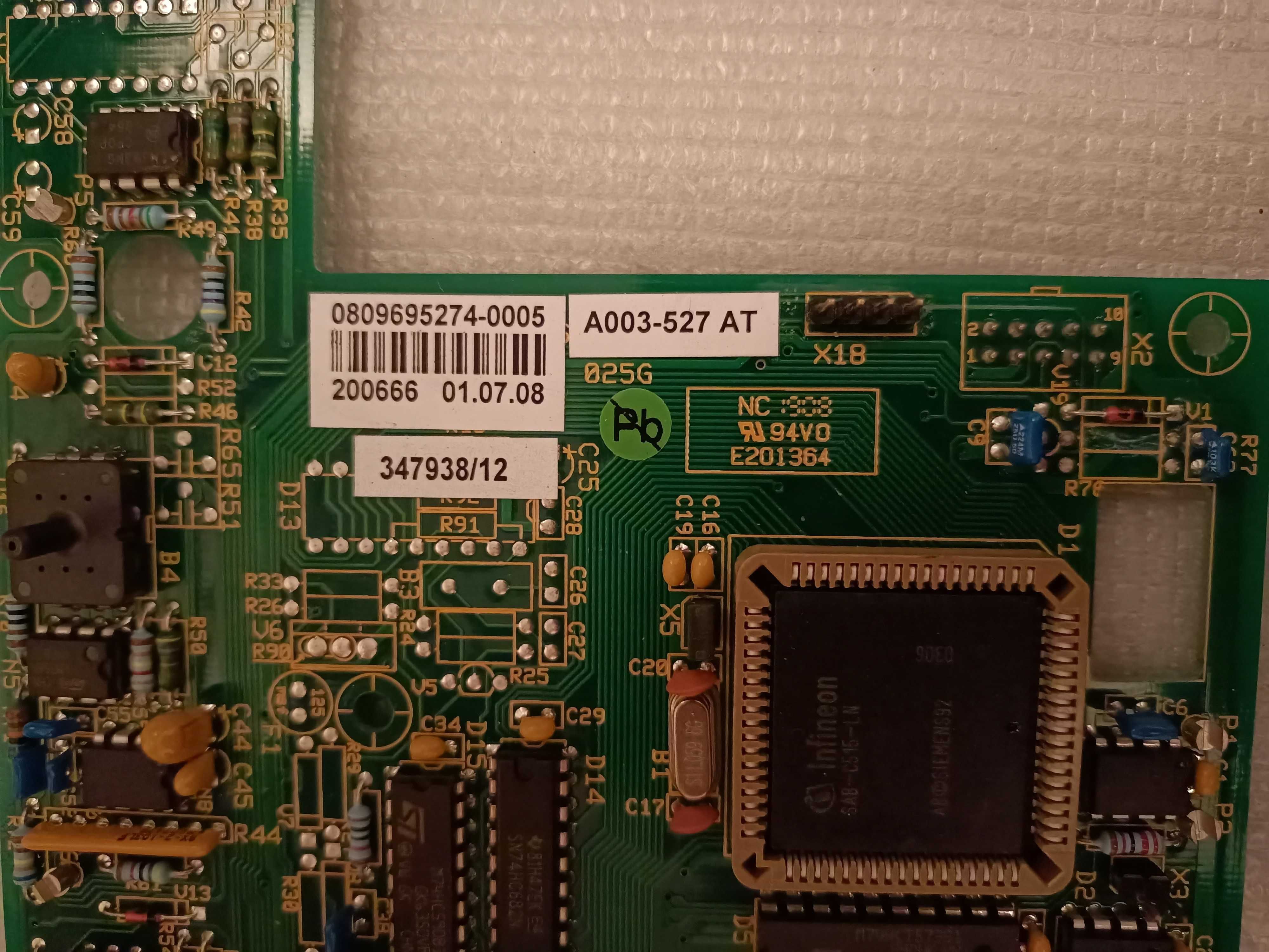 Продам промышленную плату "A003-527 AT".