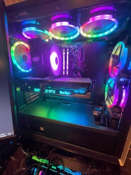 Мощный Игровой Компьютер i7 10700\16G\SSD256gb\RTX 3070 8G