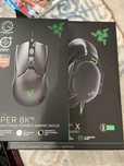 игровая мышка + наушники от Razer