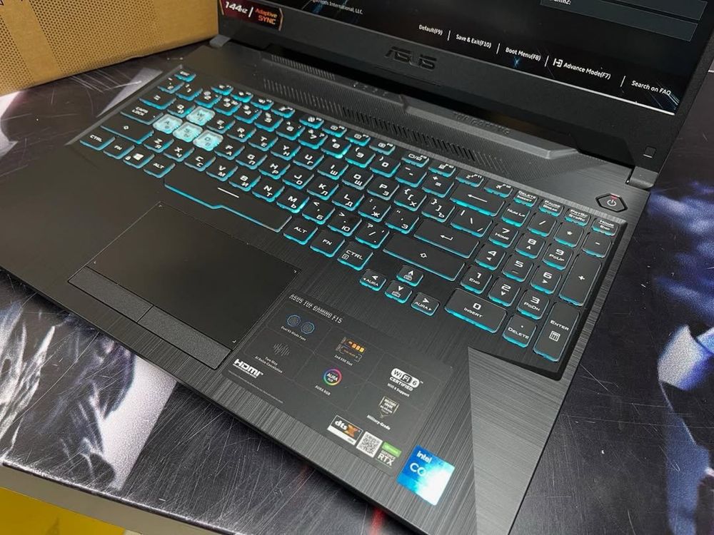 Игровой Ноутбук Asus Tuf Gaming F15 Core i5-11|8Gb|SSD512Gb|RTX3050
