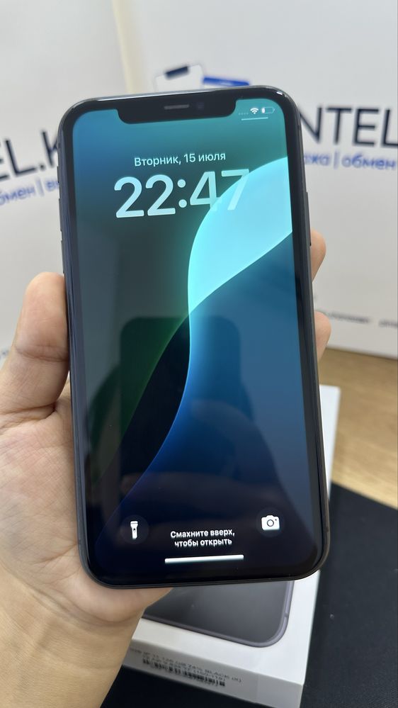 Ip 11 128 gb 74% Black Pintel.kz