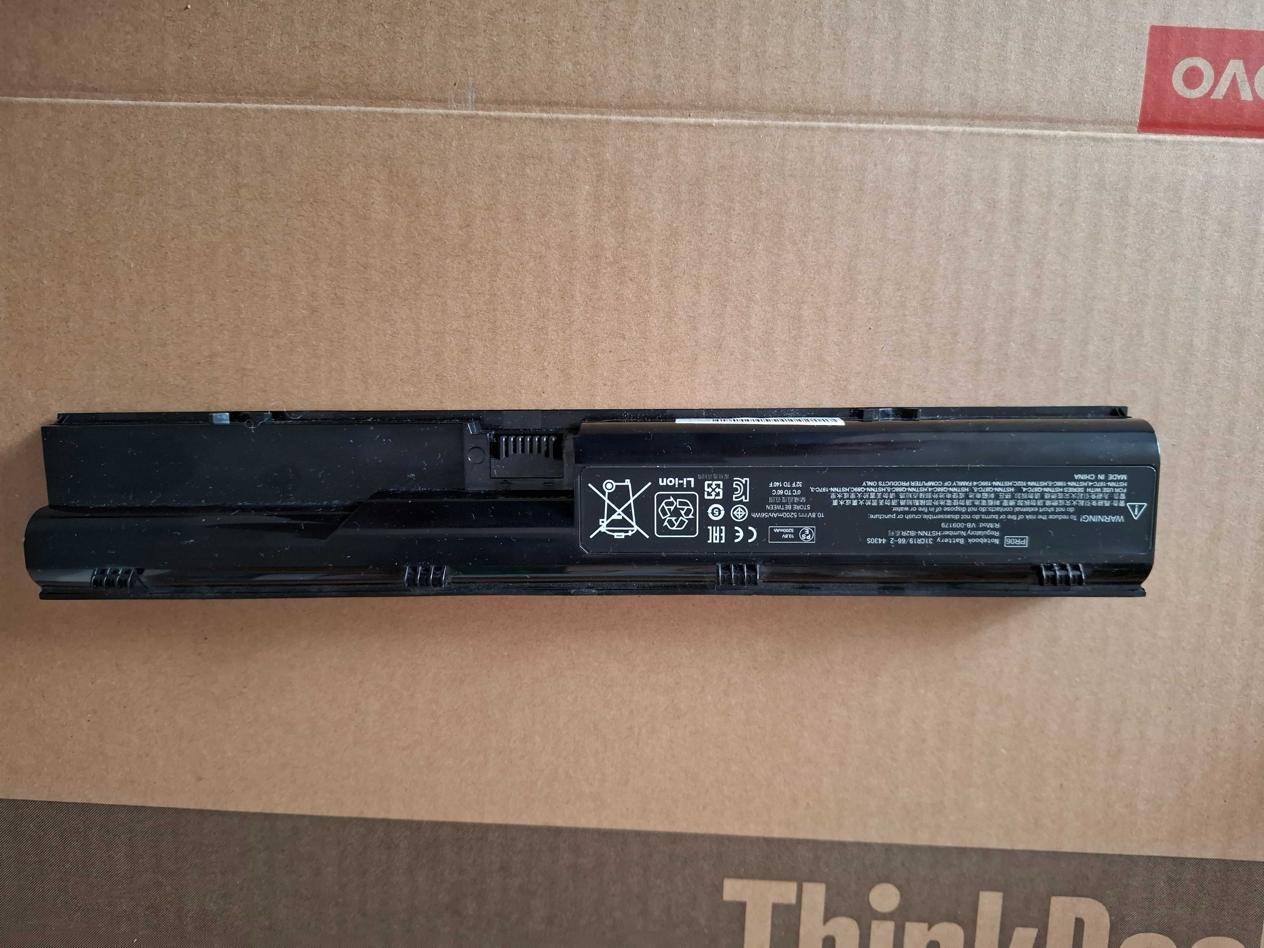 Аккумулятор для ноутбука HP ProBook почти новый 5200mAh 10.8V  56Wh