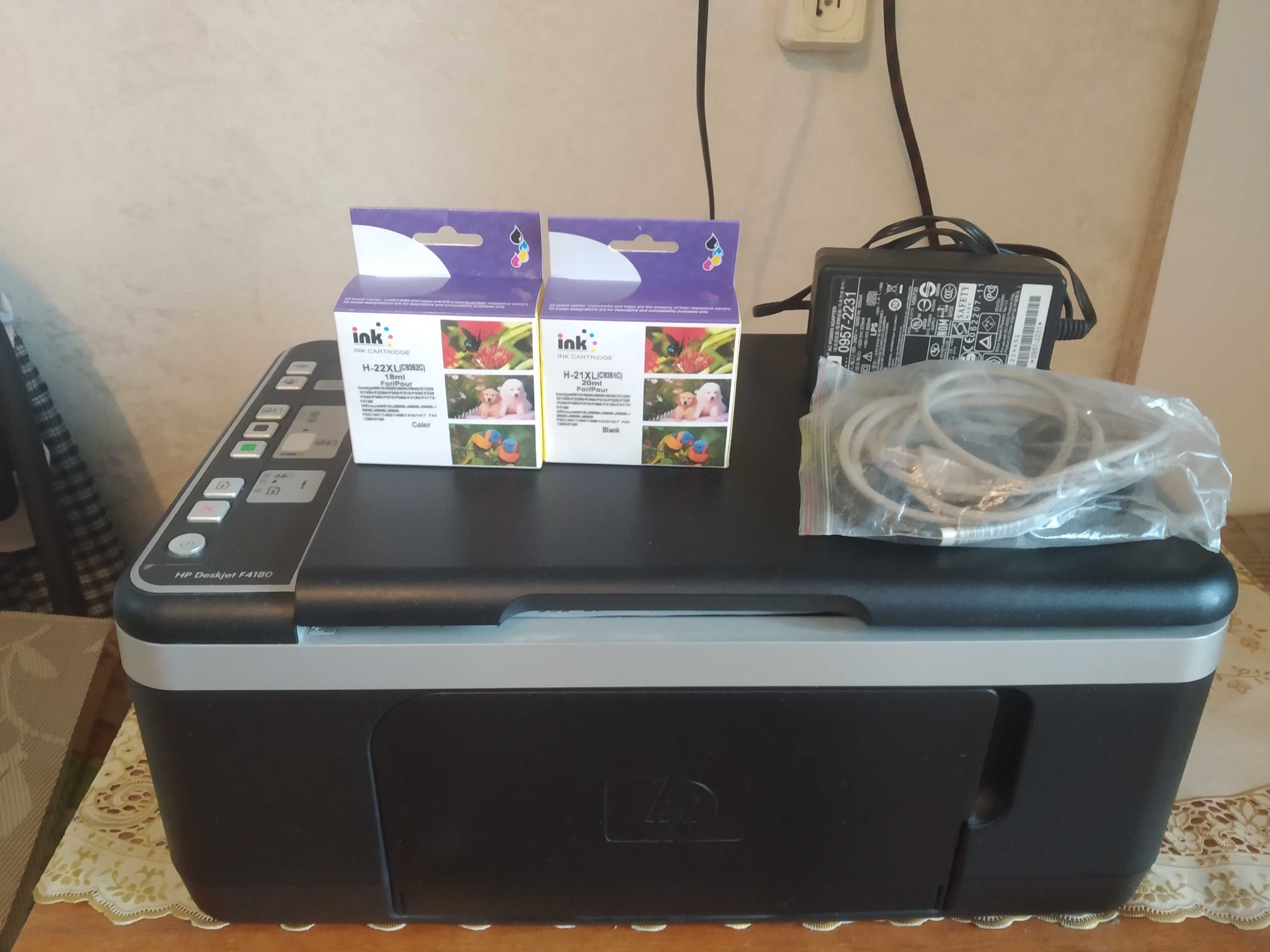 МФУ 3в1 HP Deskjet F4180 принтер/сканер/копир