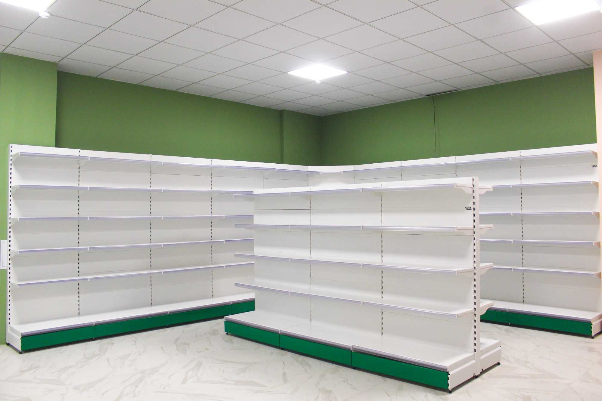 Стеллажи, металлические полки в магазин, стеллажи металл asts
