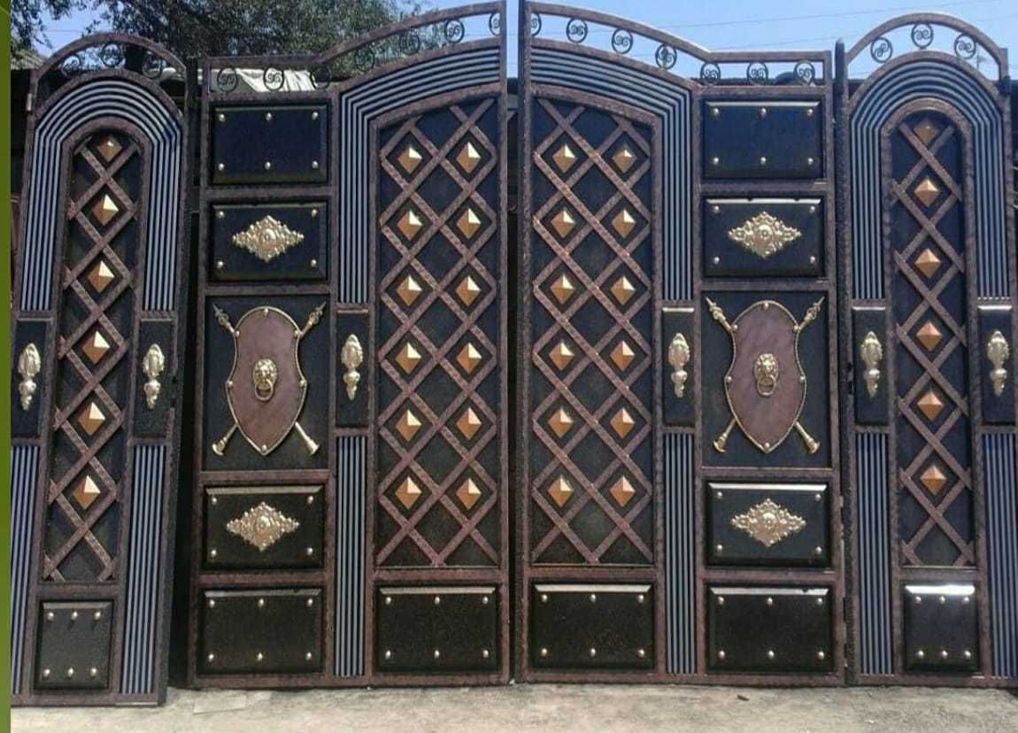 Готовые ворота СО СКИДКОЙ Какпа Ковка Рассрочка на заказ Звони