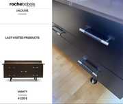 Комод Roche Bobois, кожа