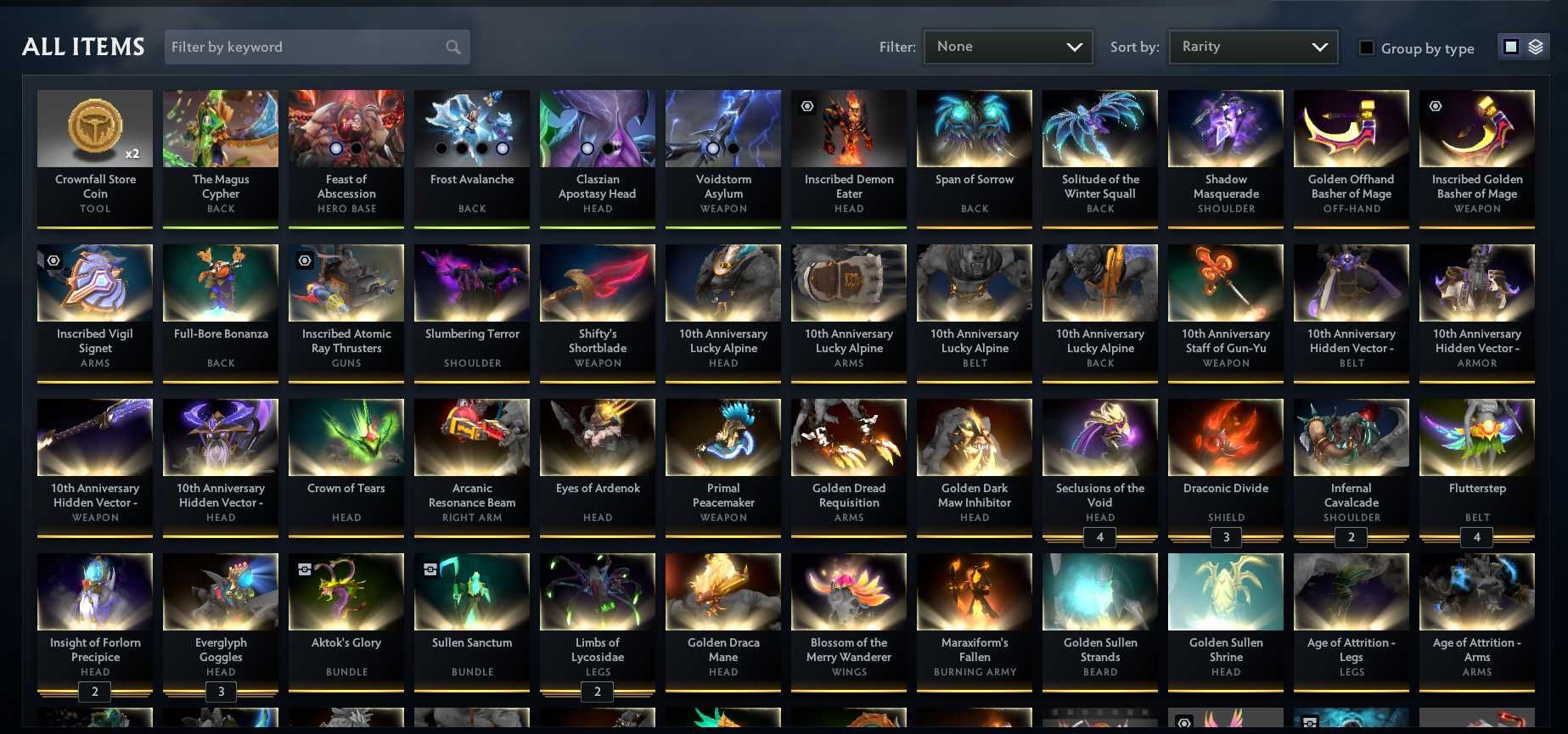 Мейн аккаунт Dota 2 |6500 mmr| 6 Аркан |много имморталок| логи Алматы