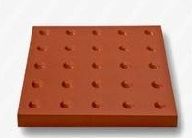 Тактильные плитки для слепых из Екам-бетона желтая