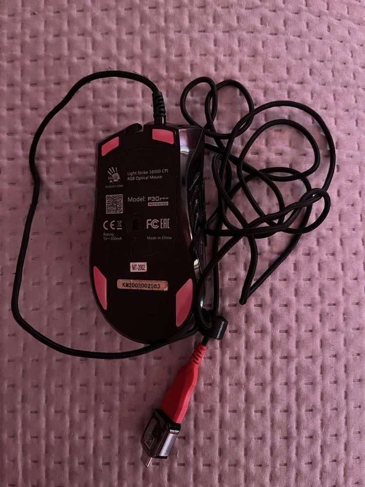 Игровая клавиатура BloodyB810R+мышка BloodyP30pro/оптика /кейкапы/торг