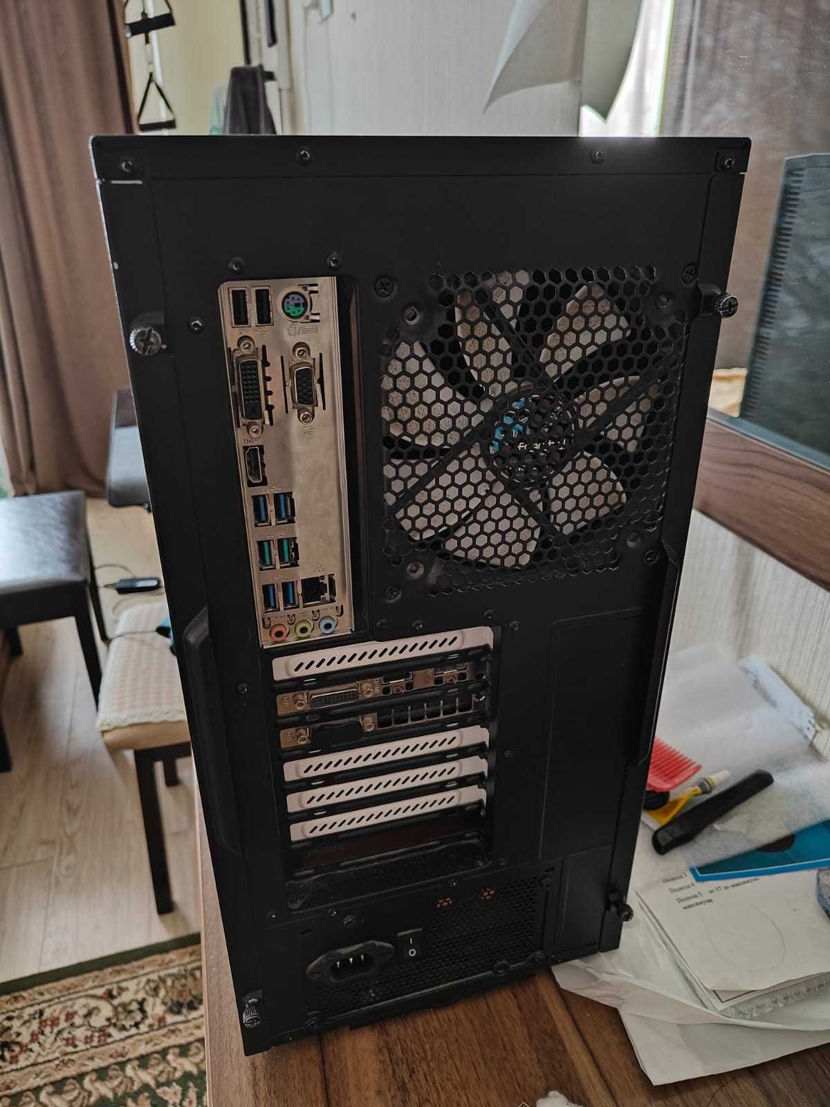 Продается системный блок Amd r5 1600 + Asus b350 plus