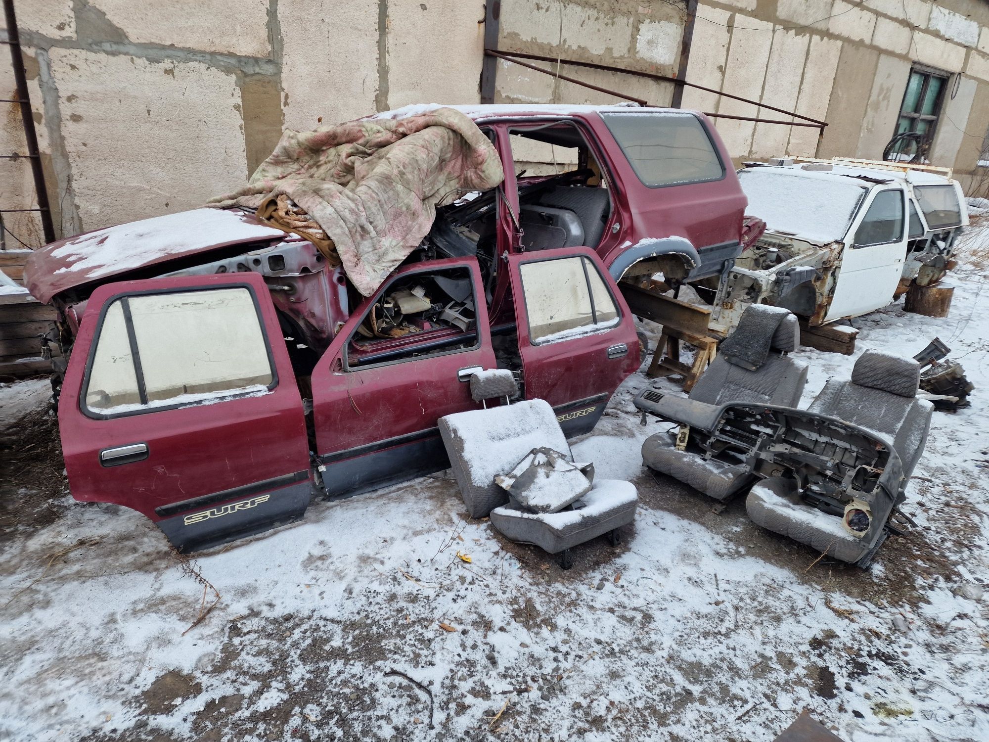 Двс таёта сюрф 1KZ прадо Hiace Prado 90 разбор ниссан терано