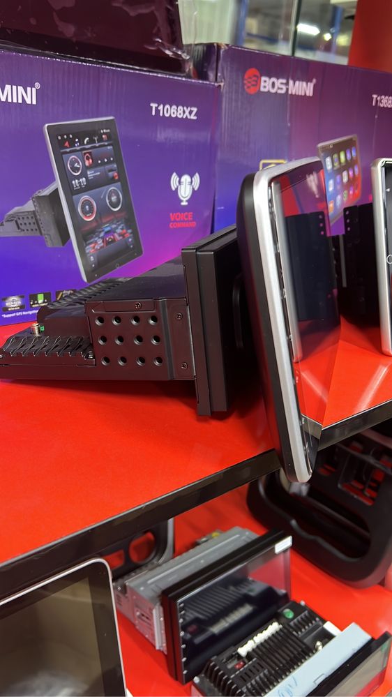 1din Android 10”дюйм Boss mini магнитола мафон Универсальный
