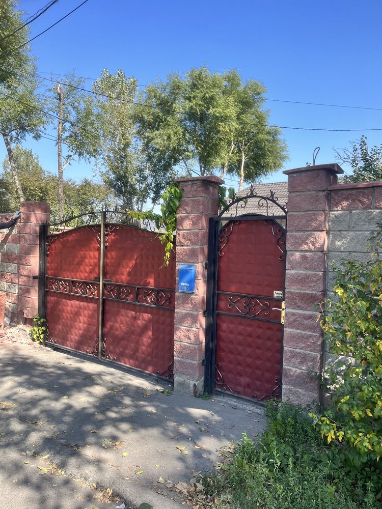 Ворота, калитка, металлический,