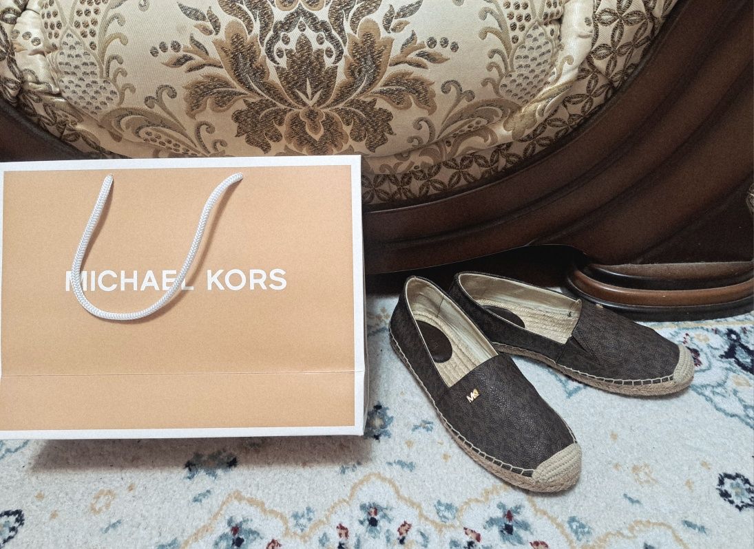 Туфли - мокасины ( эспадрильи) Michael Kors, оригинал, размер 37