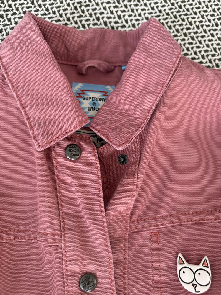 Куртка розовая Superdry оригинал