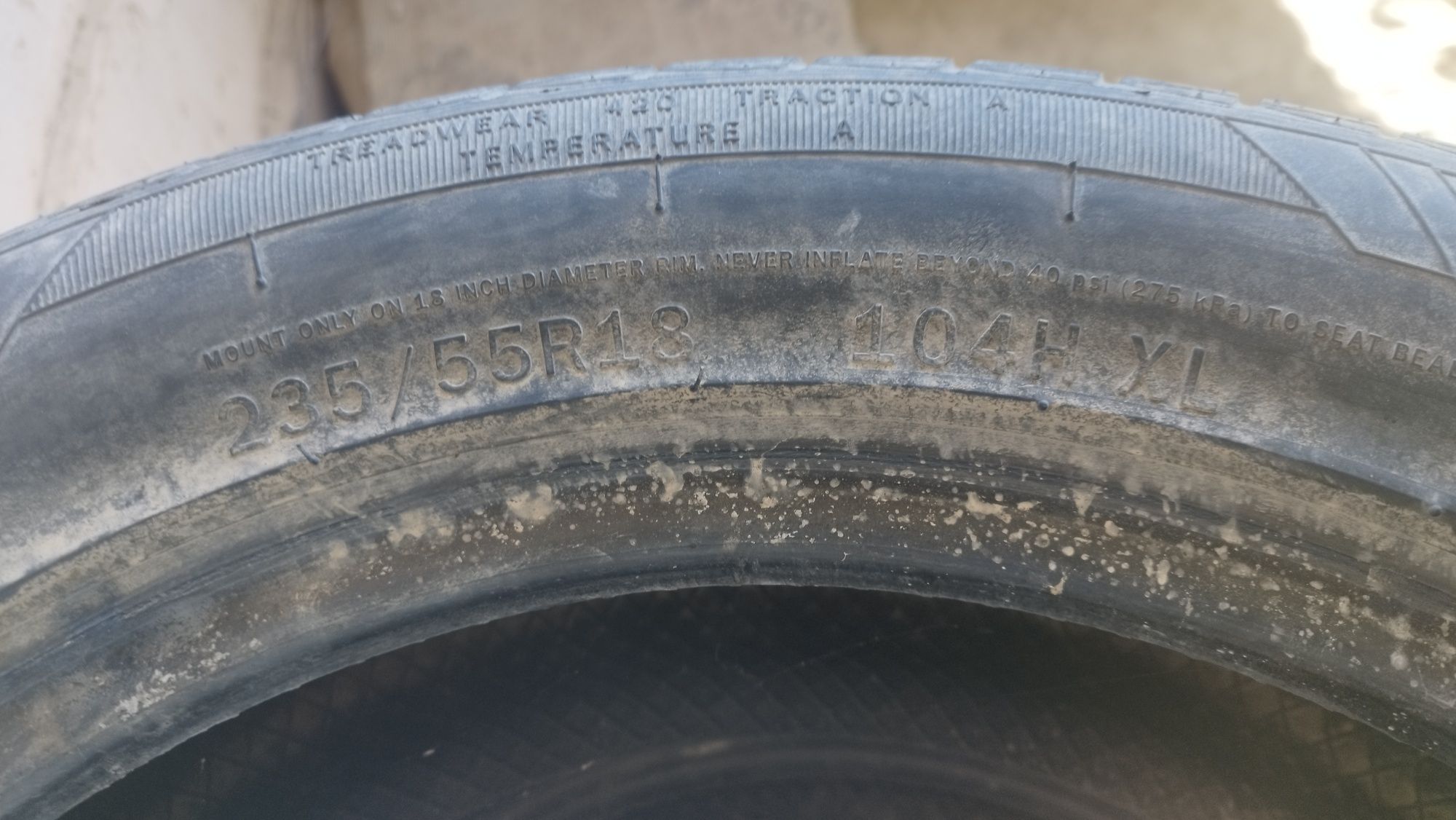 Шина летний. 235/55/18