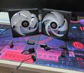 Кулера id cooling AS 120 argb 26дцб тихие