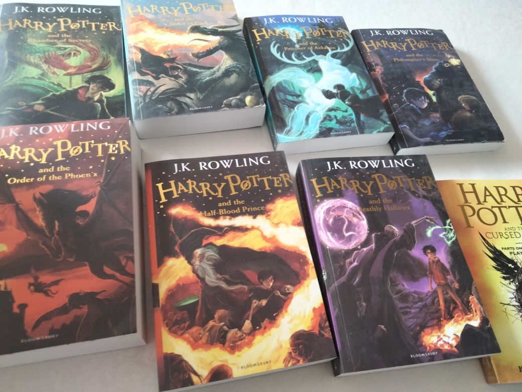 Набор из 8 книг о Гарри Поттере НА АНГЛИЙСКОМ ЯЗЫКЕ