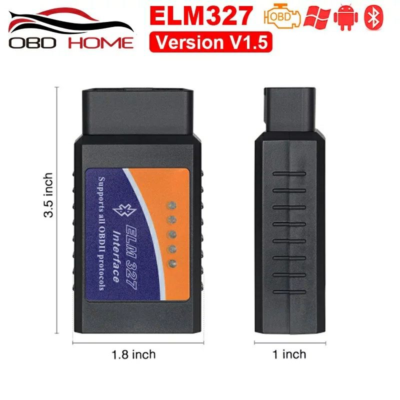 Автосканер адаптер для диагностики автомобиля ELM 327 OBD 2 Доставка