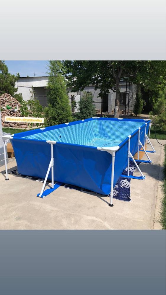 БАССЕЙНЫ разное видов КАРКАСНЫЕ РАССРОЧКА Кредит доставка Бассейн