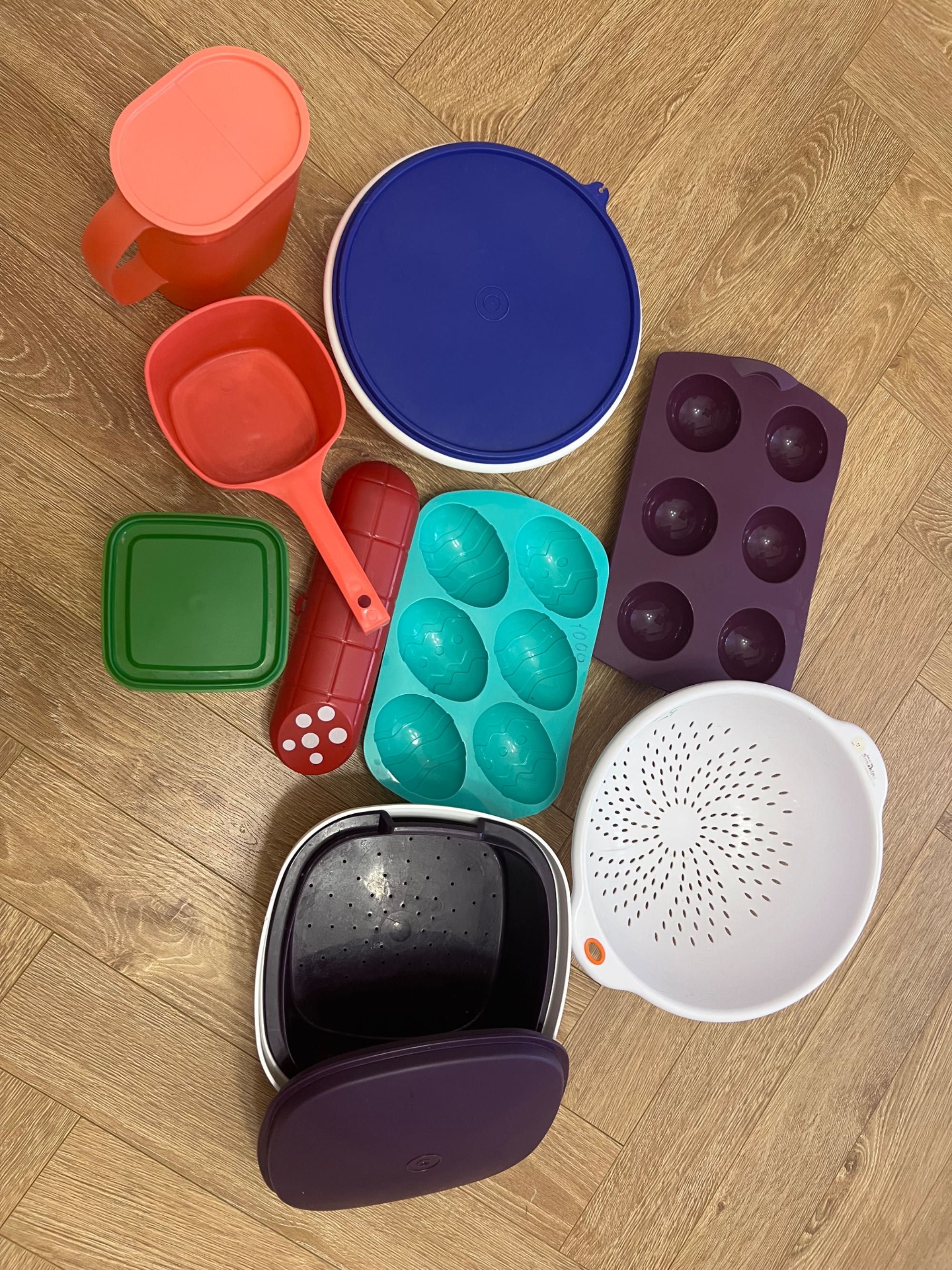 Посуда, набор контейнеров Tupperware