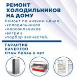 Ремонт холодильников и морозильников