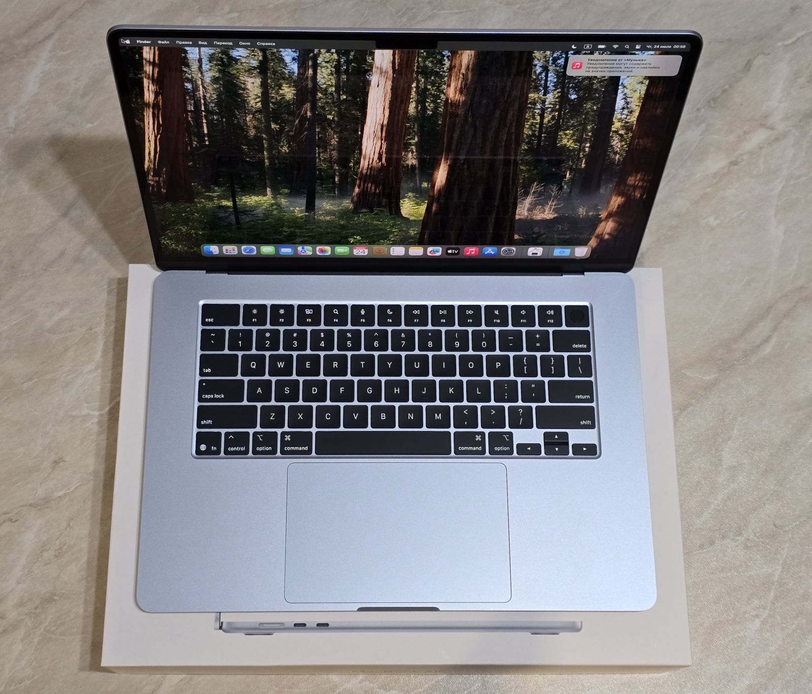 MacBook Air 15 M4 16/512 6 циклов