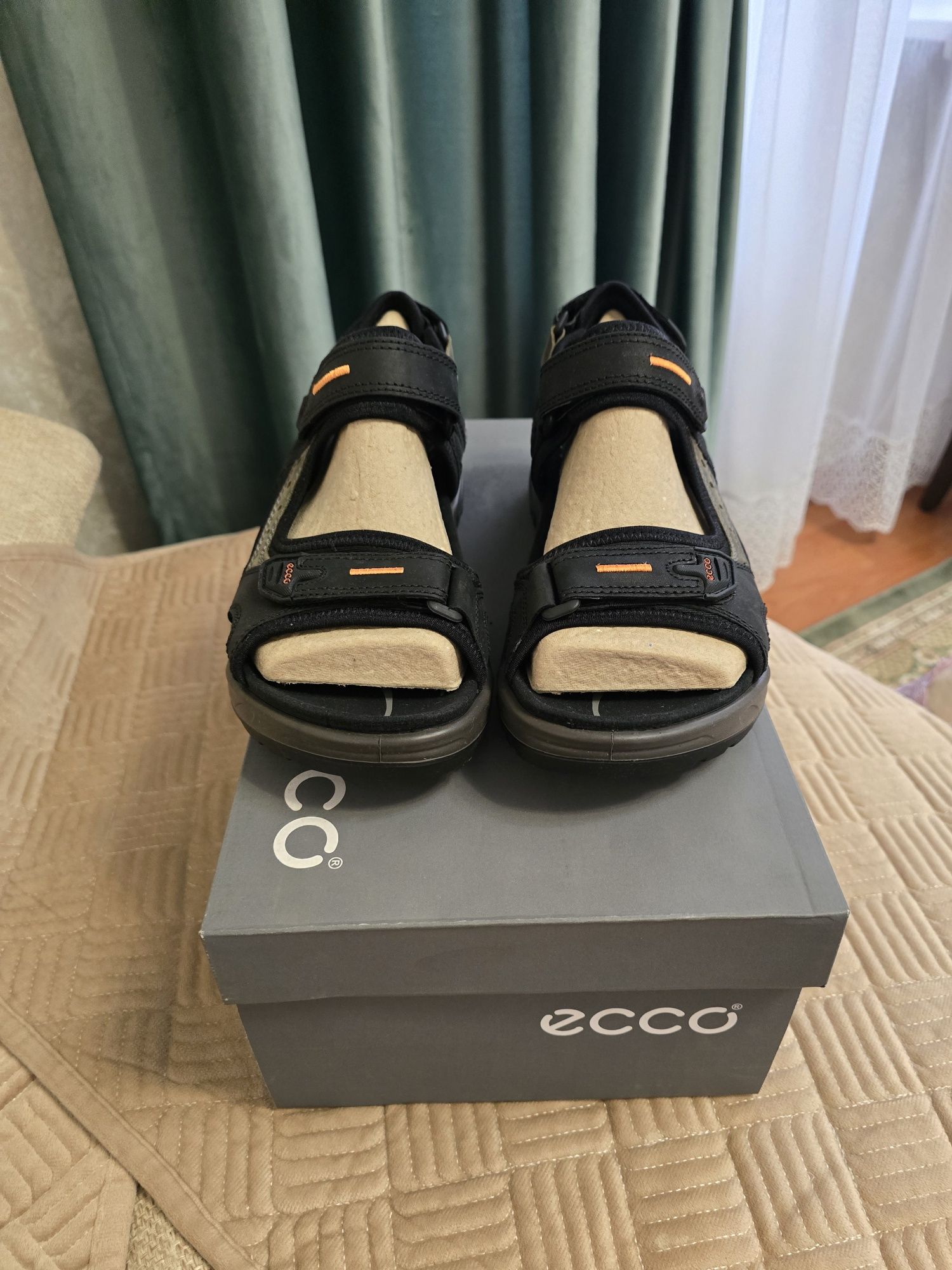 Сандалии мужские фирмы Ecco. Размеры44.