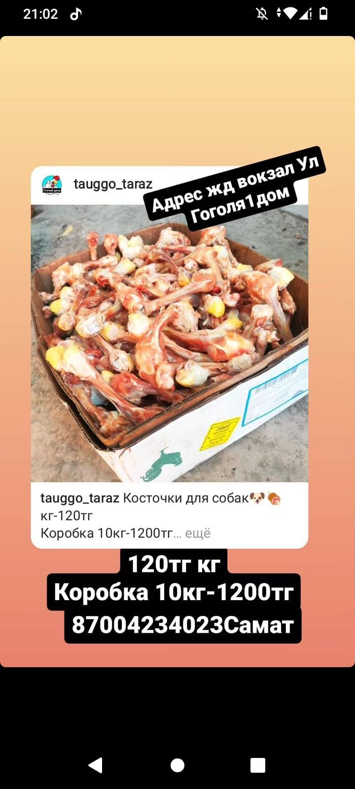 Продам спинки курочек для собак и кошек