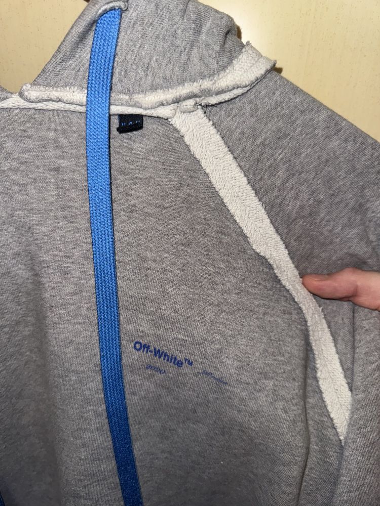 OFF-WHITE Худи Оригинал б/у Размер L/XL