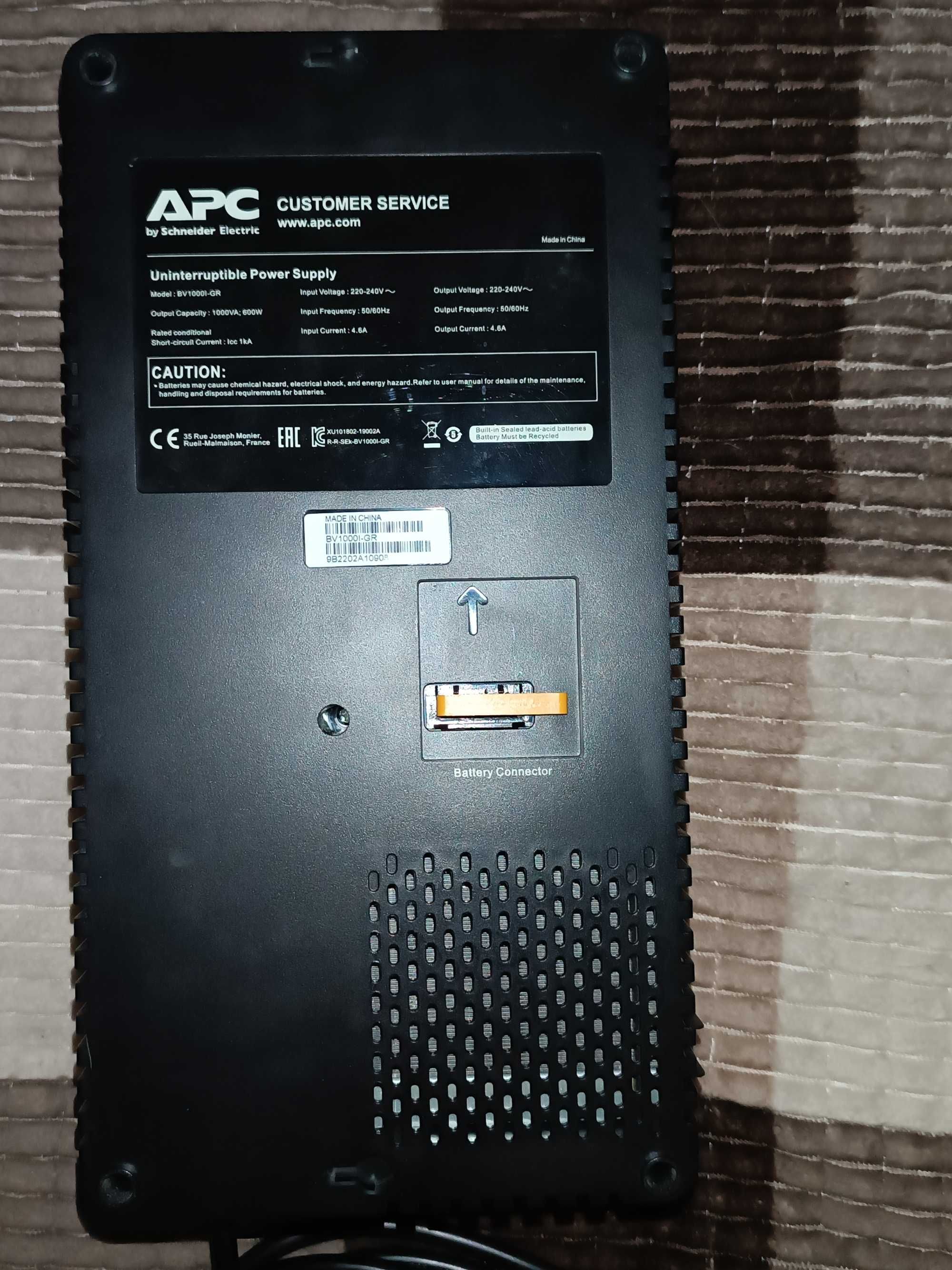 APC by Schneider Electric BV1000I-GR