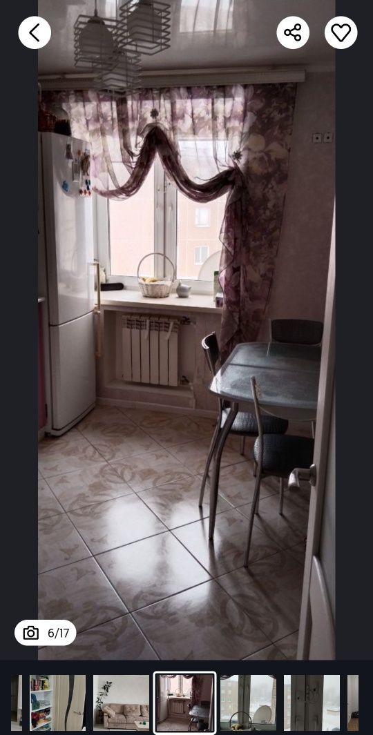 Продам 3-х комн кв в 7-25 кирпичная высотка 4 этаж высотка