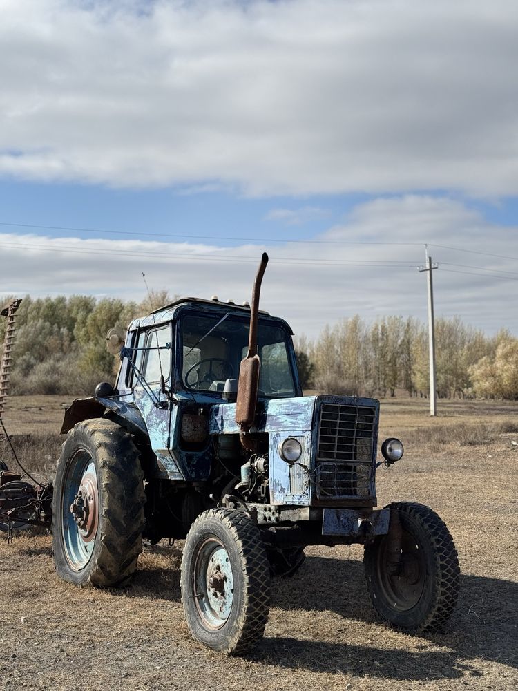 Продам мтз-80 + косилка 3 бруска