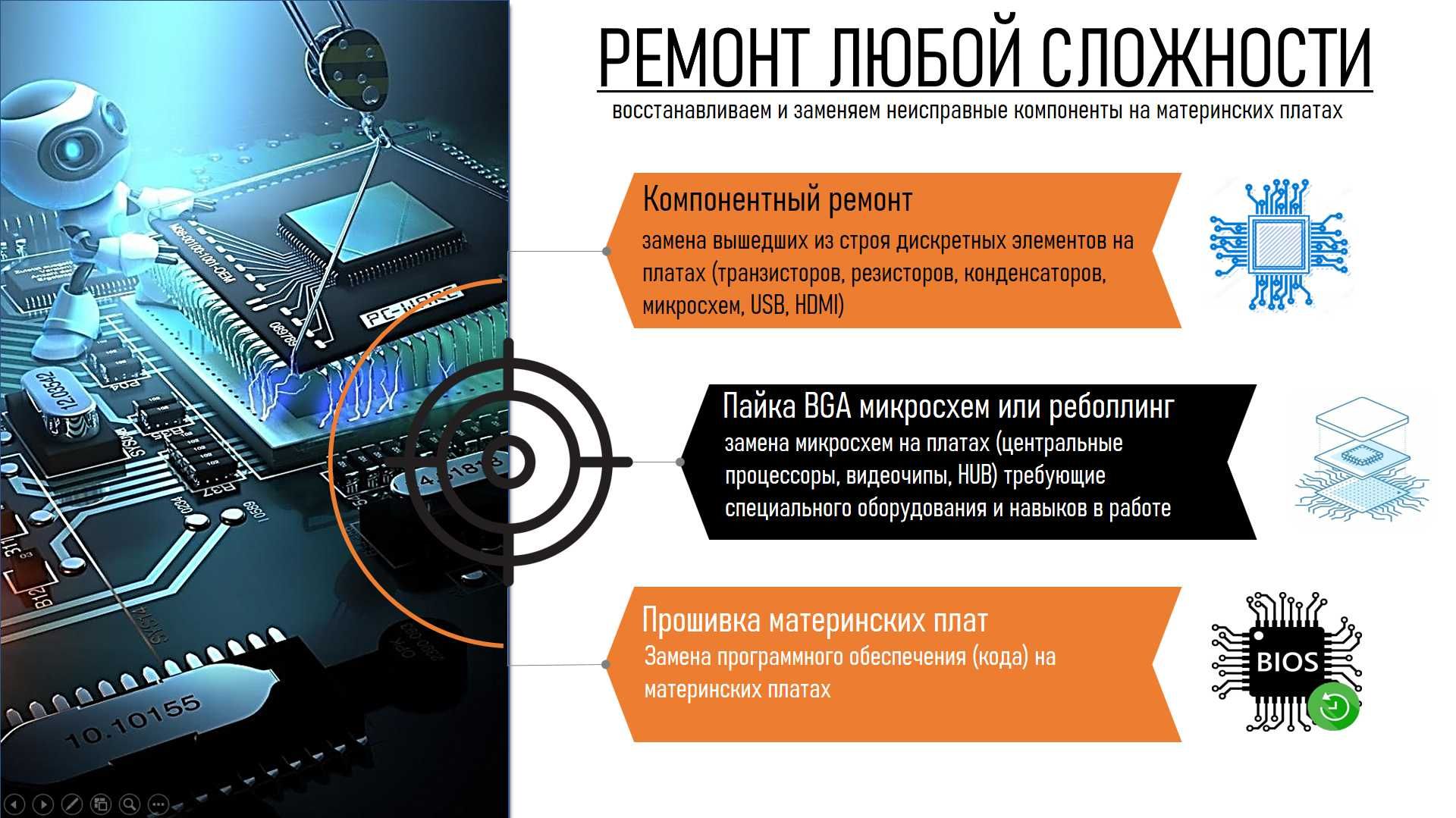 Ремонт видеокарт любой сложности в сервисном центре Три Спутника