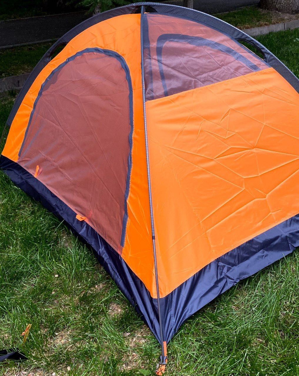 Палатка с юбкой Fly top, 2 местная, 2 слоя 150х210, 4 сезона