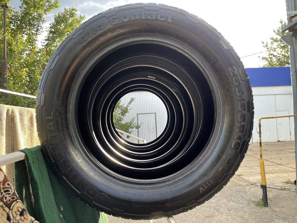 летние покрышки  5 шт 255/55/19 CONTINENTAL  CONTI 4/4 CONTAKT