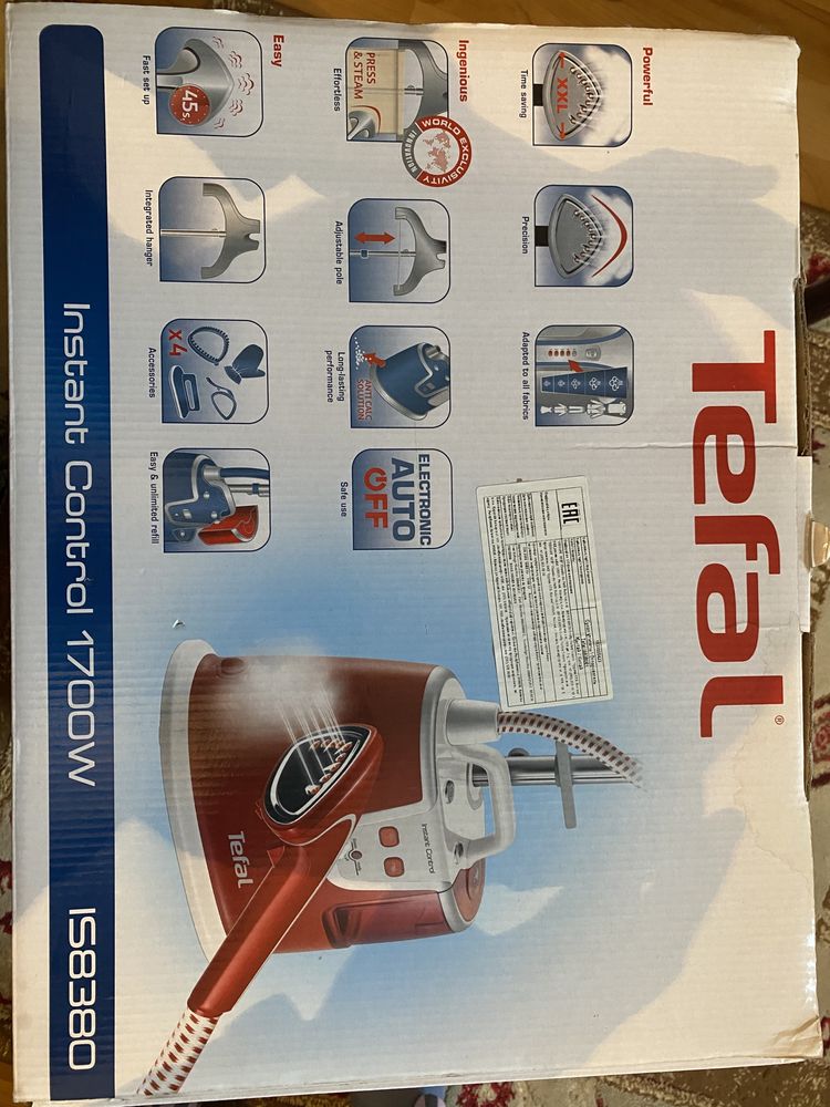 Tefal вертикальный отпариватель 1700 W