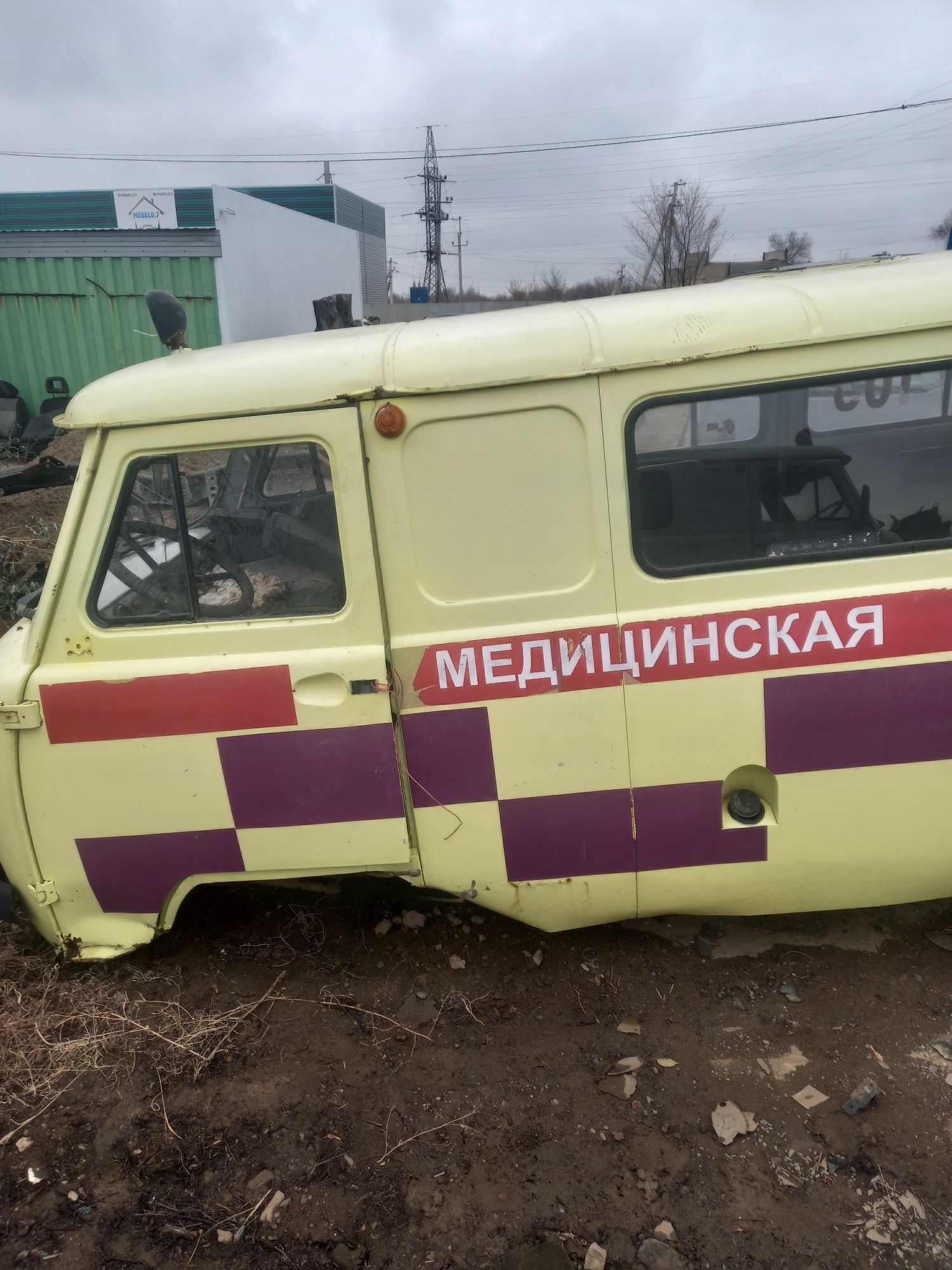 Уаз буханка в разборе