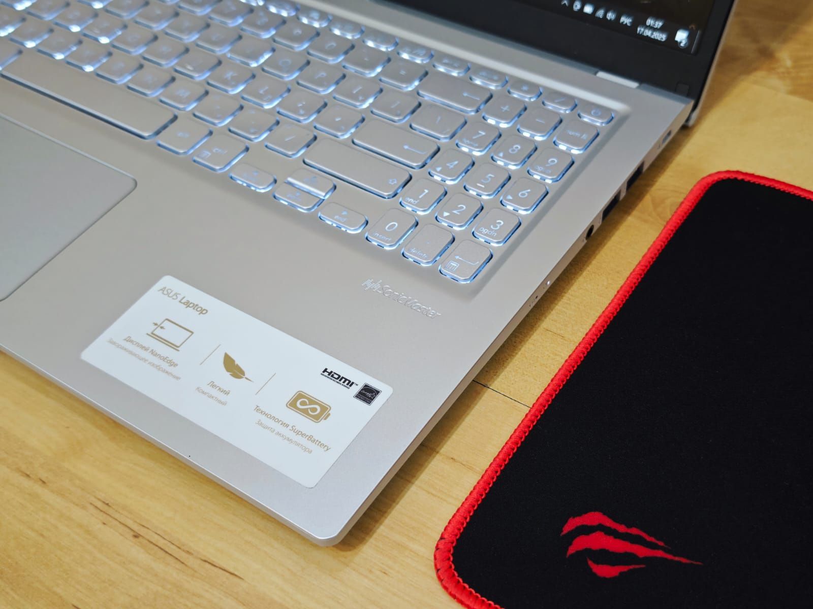Asus Core i7-10 ОЗУ 16Гб SSD M2 512GB ультрабук в отличном состоянии