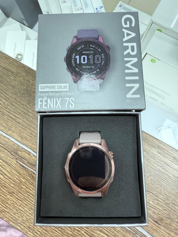 Garmin fenix 7 s saphire sollar