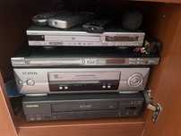 Видеоплеер VHS, DVD прлеер