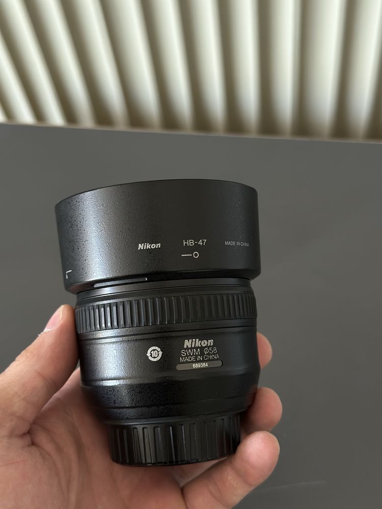 Nikon 50 mm 1.4 диафрагма