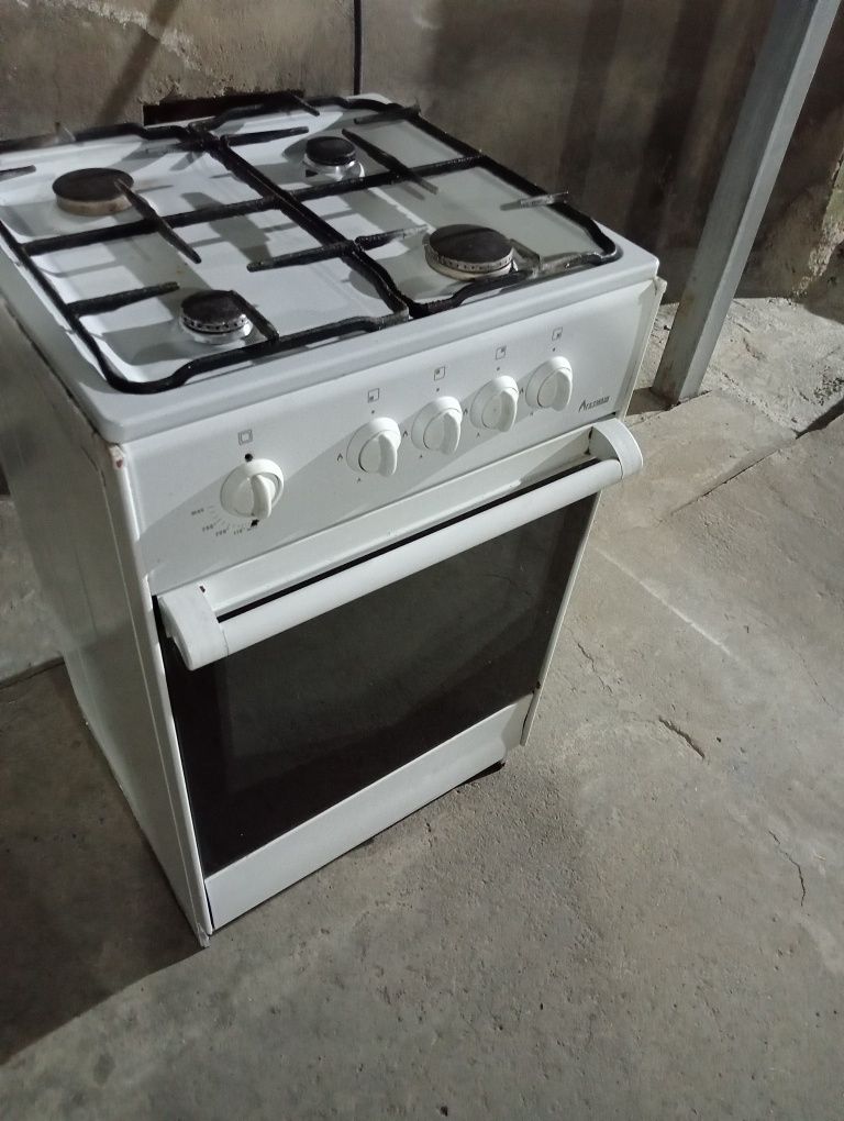 Газовая плита отлично работает